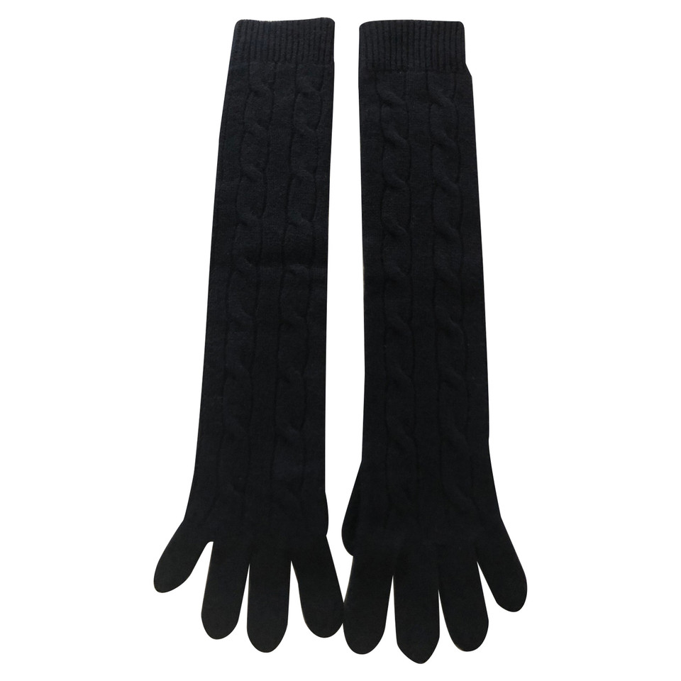 Ralph Lauren Gloves Cashmere in Black