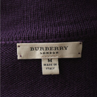 Burberry Strickjacke in Violett
