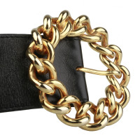 Yves Saint Laurent Belt with gold buckle