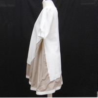 Moncler Kleid in Weiß/Beige
