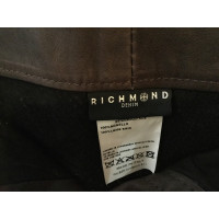 Richmond Pantalon en cuir marron