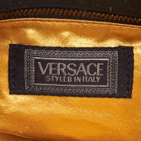 Versace Schultertasche in Schwarz