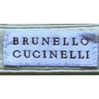 Brunello Cucinelli Bluse in Hellgrün