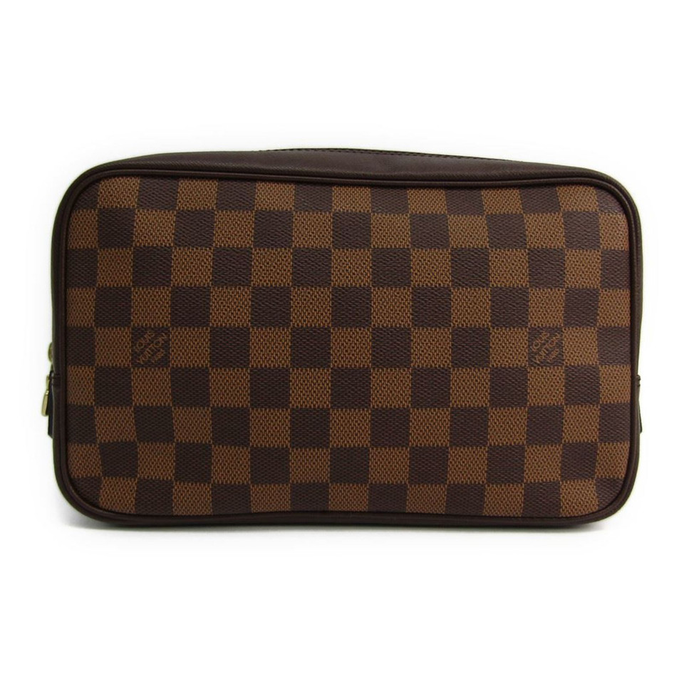 Louis Vuitton "Trousse toilette 25 Damier Ebene Canvas"