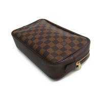 Louis Vuitton "Trousse toilette 25 Damier Ebene Canvas"