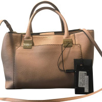 Armani Jeans Borsa a tracolla in Pelle in Color carne