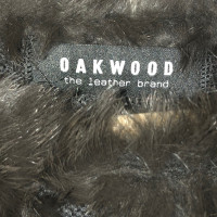 Oakwood Poncho made of fur