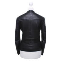 Louis Vuitton Giacca di pelle nera