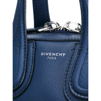 Givenchy Nightingale Small Leer in Blauw