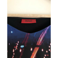 Hugo Boss Top nero con stampa