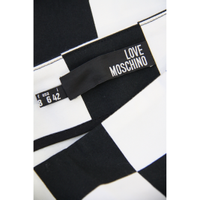 Moschino Love Rots in zwart / wit