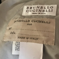 Brunello Cucinelli Piumino con rifiniture in pelliccia