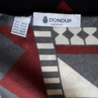 Dondup Silk scarf with pattern
