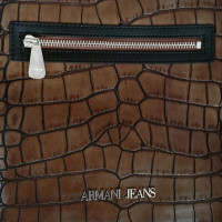 Armani Jeans Rucksack in Braun