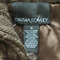 Cynthia Rowley Vest with fur trim
