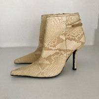Gianni Versace Ankle Boots aus Pythonleder