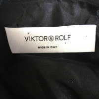 Viktor & Rolf Robe en gris / noir