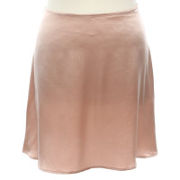 Reformation Skirt Silk in Nude