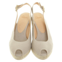 Castañer Wedges in Beige