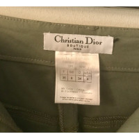 Christian Dior Pantaloni realizzati in misto cotone