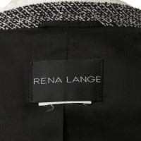 Rena Lange Giacca bouclé in bianco e nero