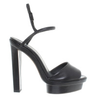 Balenciaga Plateau sandals in black