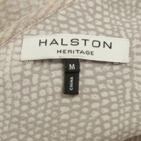 Halston Heritage Kleid mit Animal-Print