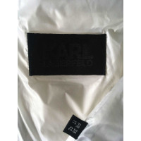 Karl Lagerfeld Gilet in bianco e nero
