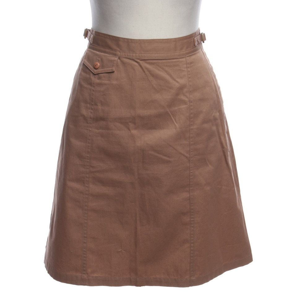 A.P.C. Skirt Cotton in Brown