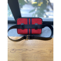 Gucci Ophidia Belt Bag. Leer in Rood