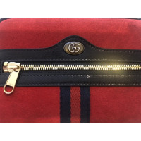 Gucci Ophidia Belt Bag. Leer in Rood