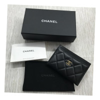 Chanel Kaart etui in zwart