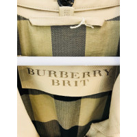 Burberry Coat with python leather collar