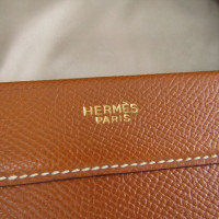 Hermès "Equi clutch Courchevel Leder"