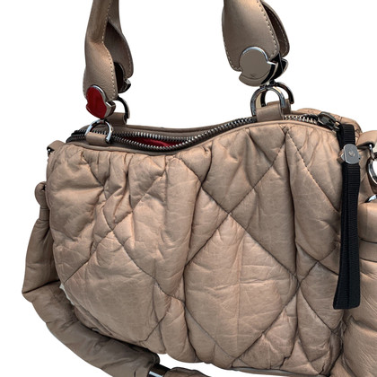 Moncler Shoulder bag Leather in Brown