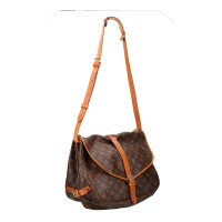 Louis Vuitton Saumur 35 in Brown