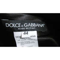 Dolce & Gabbana Lederrock in Braun