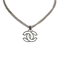 Chanel Halskette mit Logo-Anhänger