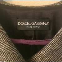Dolce & Gabbana Jacke mit Fischgrätmuster