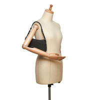 Christian Dior Malice Bag aus Jeansstoff in Schwarz