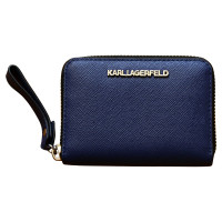 Karl Lagerfeld Portemonnee in blauw