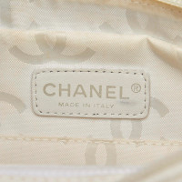 Chanel Camera Bag aus Leder in Weiß