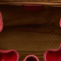Gucci Bamboo Backpack en Daim en Rouge