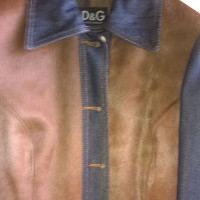 D&G cappotto jeans 