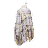 Chloé Cape with check pattern