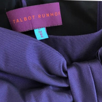 Talbot Runhof Robe en violet