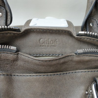 Chloé Paddington Bag aus Leder in Khaki
