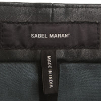 Isabel Marant Pantaloni in pelle con rivetti