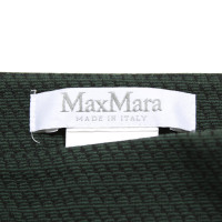 Max Mara Paire de Pantalon en Vert