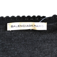 Balenciaga Knitted sweater in grey